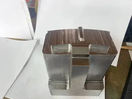 Machined fixture block in steel
