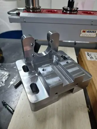 Precision machined component
