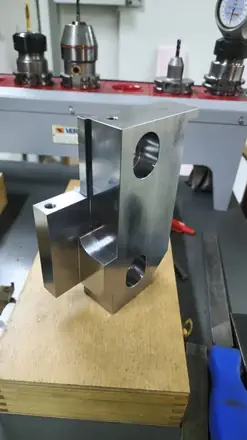 Precision machined component